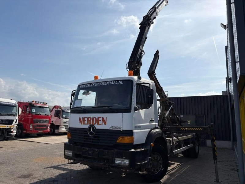 Mercedes-Benz Atego 1823 + HIAB-102-S 2 + Euro 2 + HOOK SYSTEM