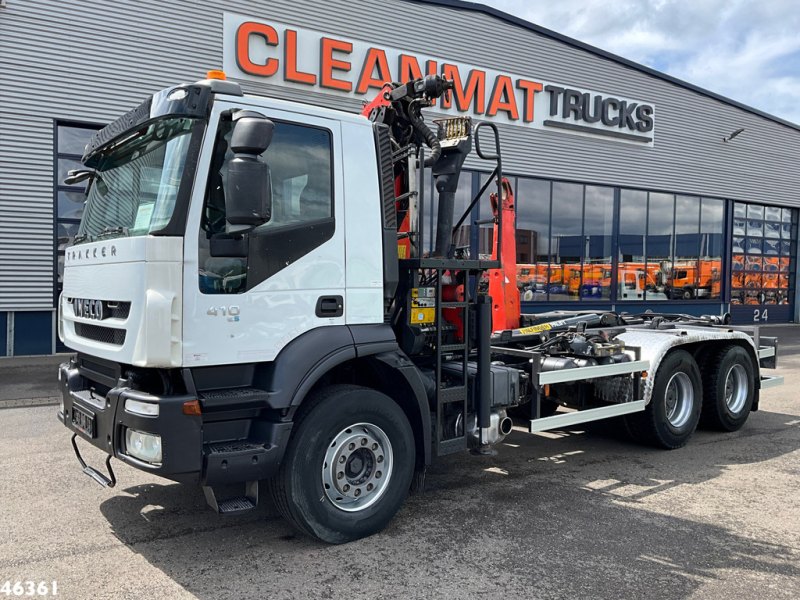 Iveco Trakker AD380T41 6x4 Palfinger 16 Tonmeter laadkraan