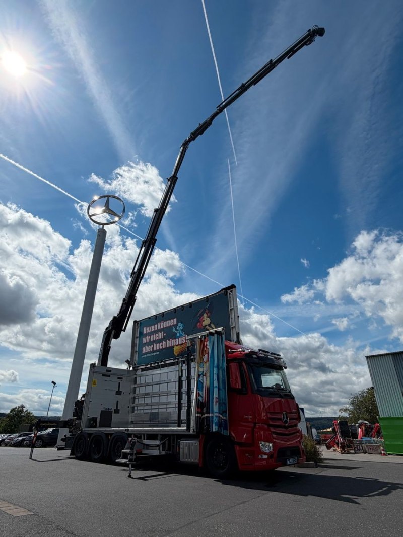 Mercedes Benz Actros 3645 8x2/6 Hiab 358 E-5 Jib 70X-3 Hubdach
