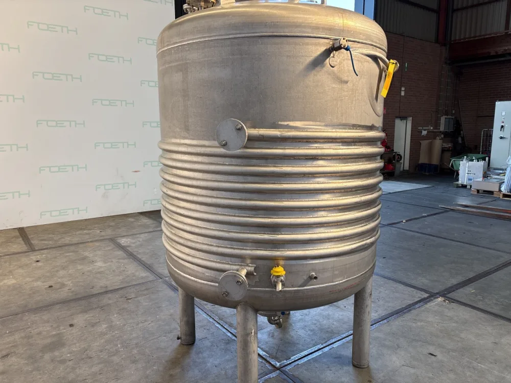 Ziemann 2500 L - Stainless Steel Reactor