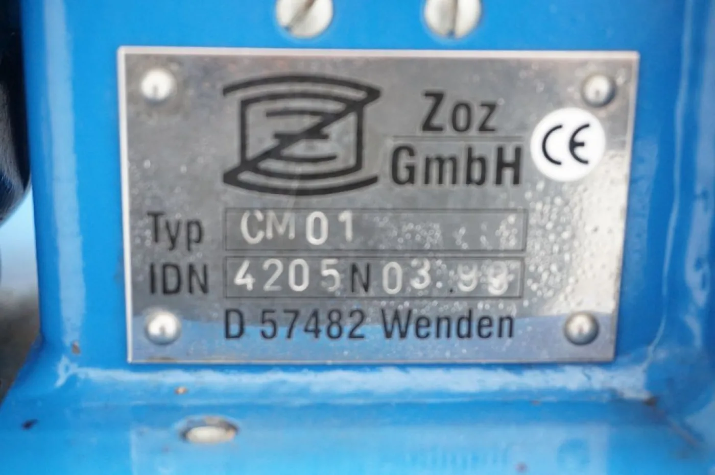 Zoz CM-01 - Sand mill - 4