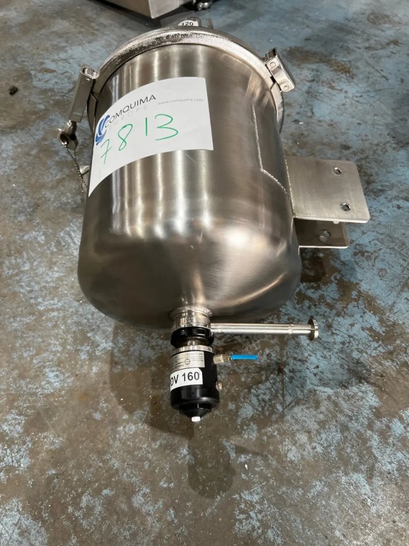 USED 10 LITER STAINLESS STEEL TANK