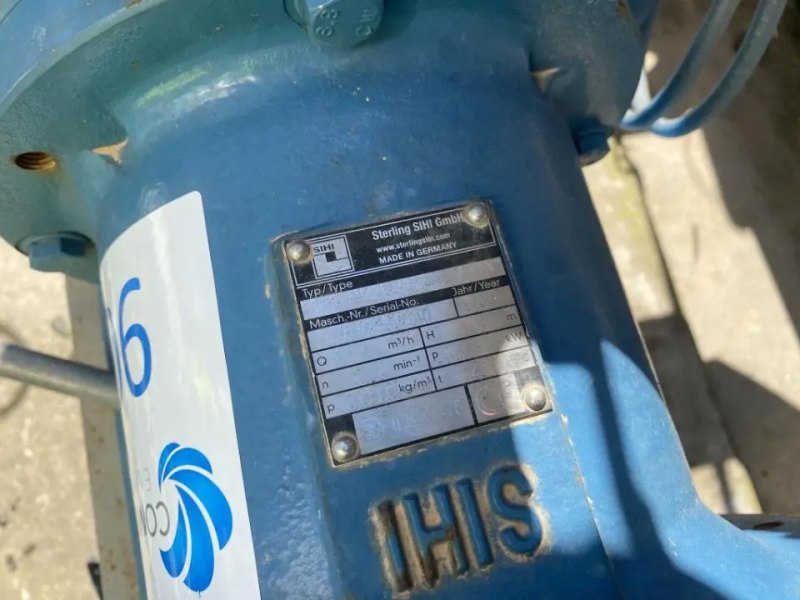 USED STERLING SIHI CEHB 5101-6 AF 4AZ 1A4 N SIDE CHANNEL SELF-PRIMING CENTRIFUGAL PUMP