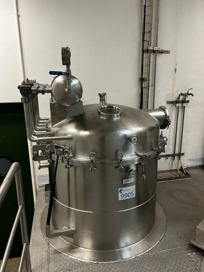 USED ATEX BACHILLER JET-MILL MSB305 STAINLESS STEEL AIR MICRONIZING MILL