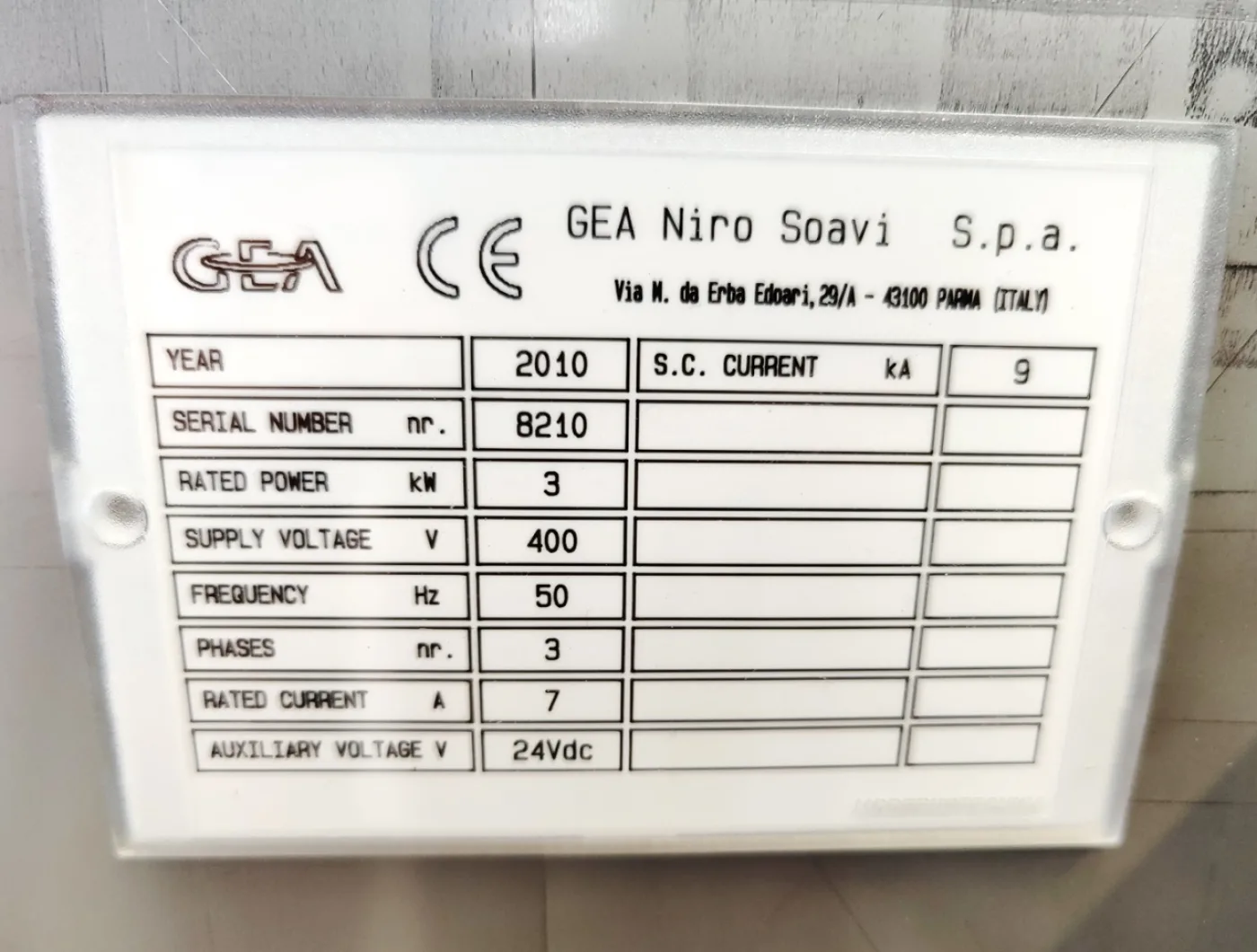 GEA Niro Ariete NS2006P - Kolben homogeniser - 3