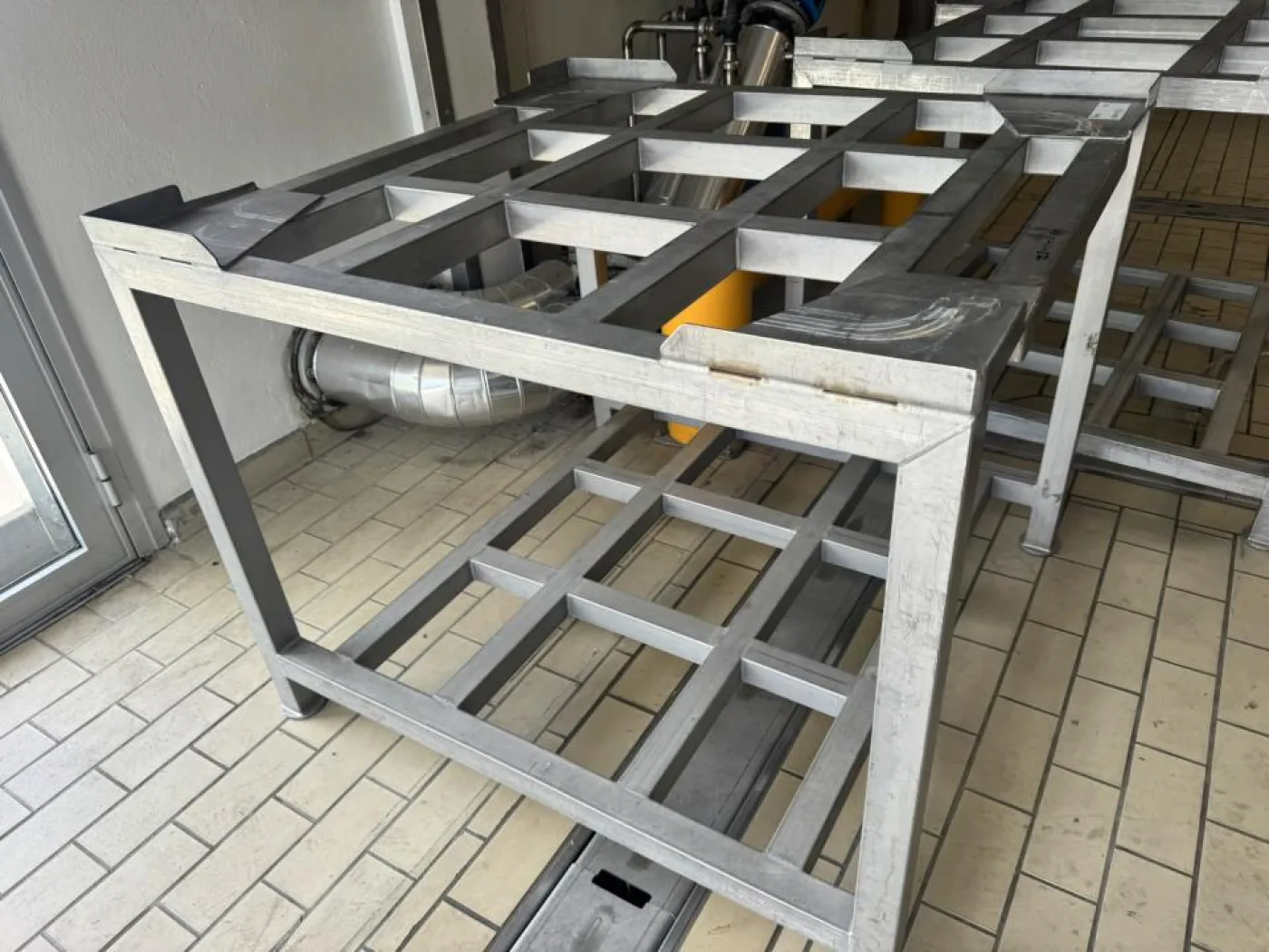 IBC stainless-steel support stand 3x - 6