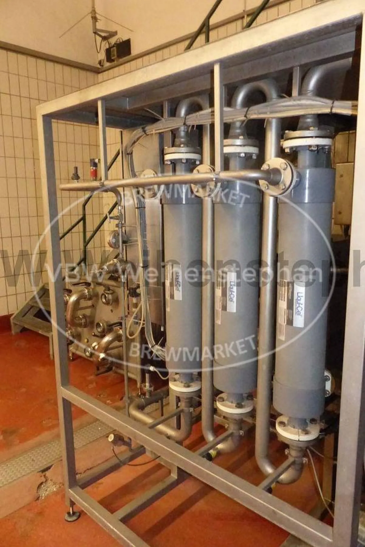 Membrane water degassing unit - 6