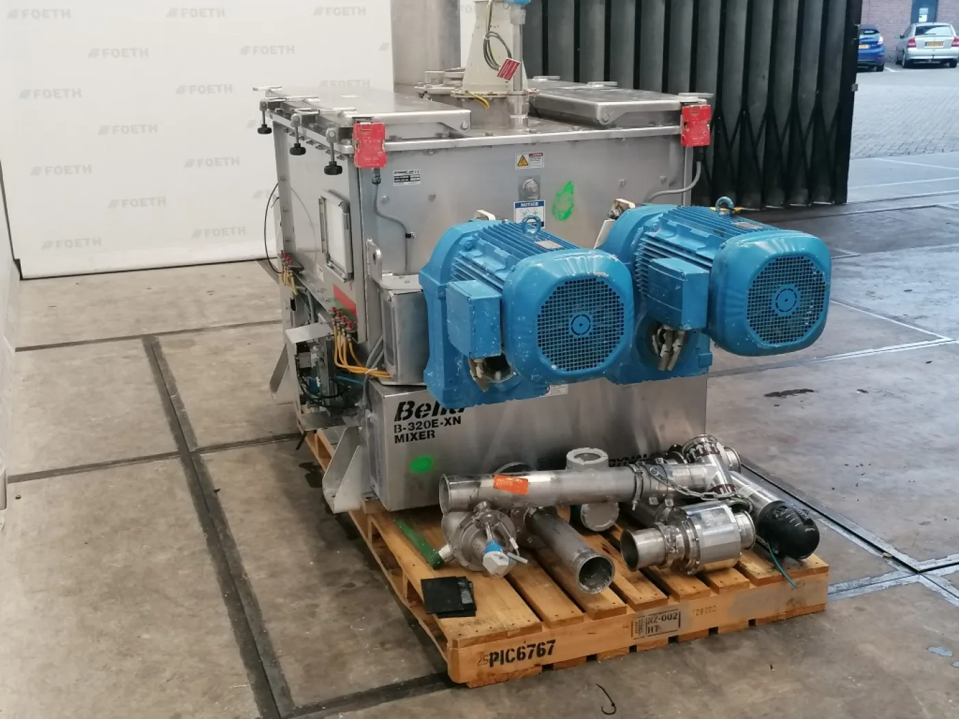 Dynamic Air Bella B-320E-XN - Paddle mixer - 4