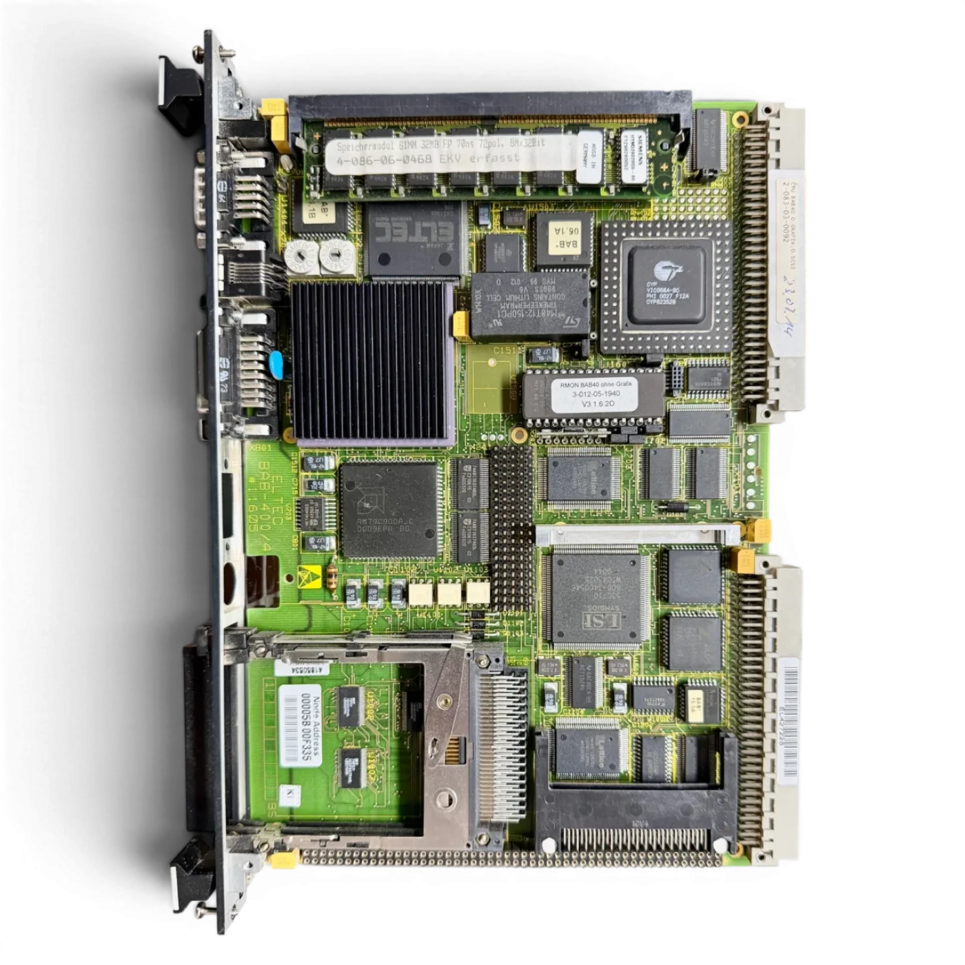 HOMAG CPU Steuerkarte BAB40 Art.-Nr. 2-083-03-0092 2083030092 inkl. Speichermodul 4-086-06-0463 4086060463 - 3