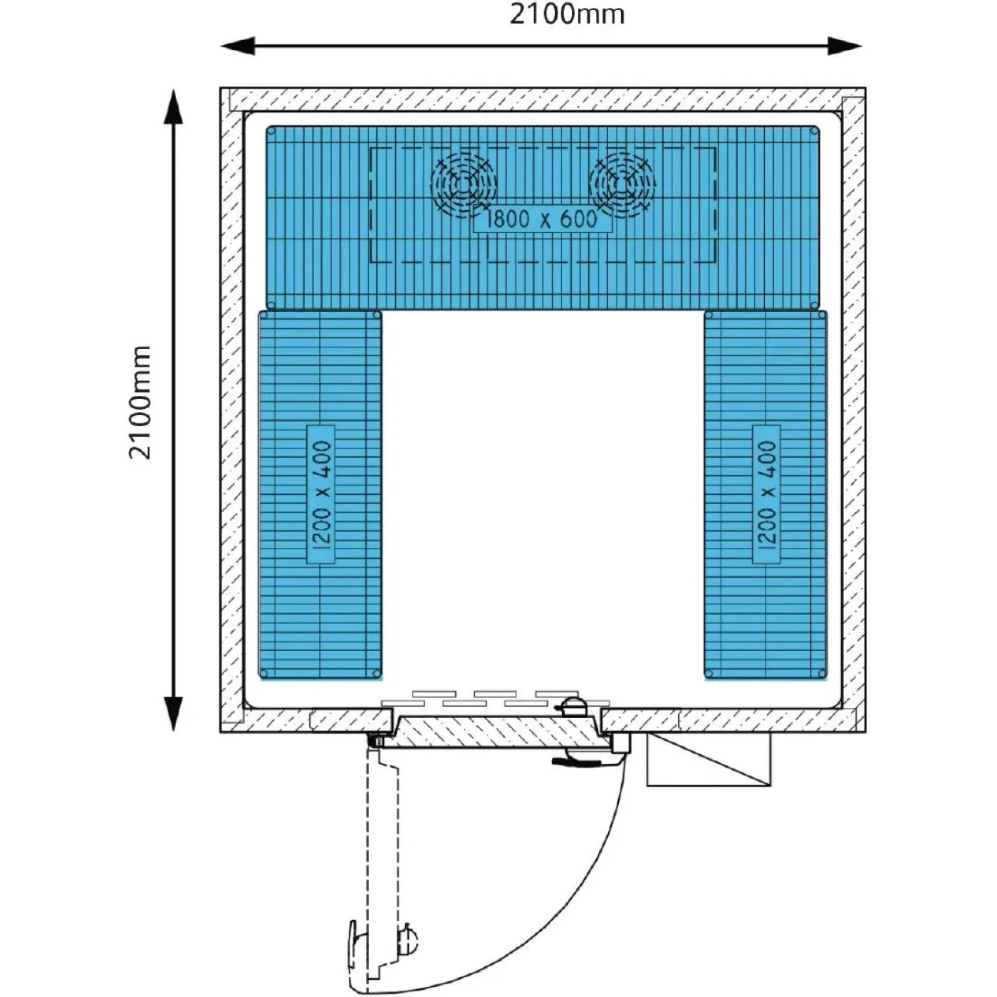 Foster Advantage Walk In Freezer Remote ADV2121 LT REM - islandcatering - 4