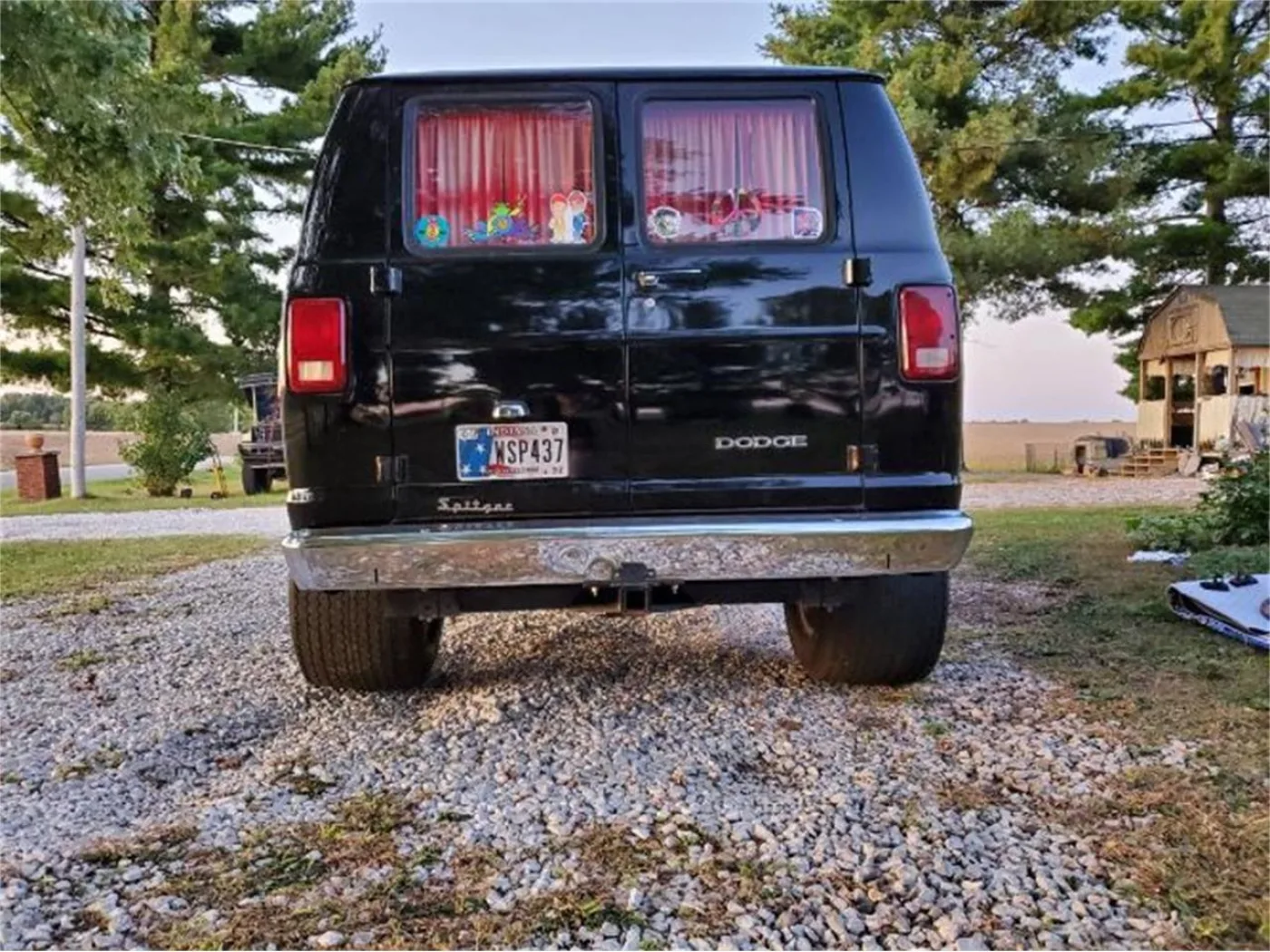 Dodge Van chrome achterbumper 78-85 - 2