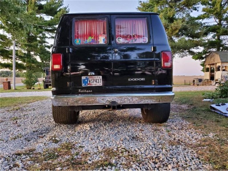 Dodge Van chrome achterbumper 78-85