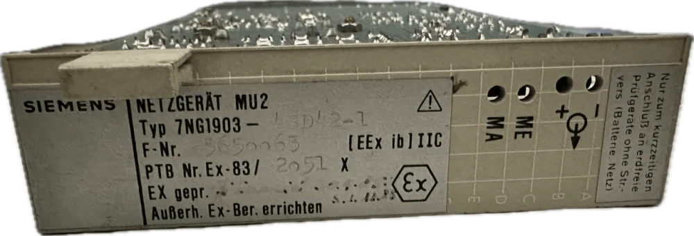 Siemens TELEPERM-NETZGERAET 7NG1903-4BD45-1