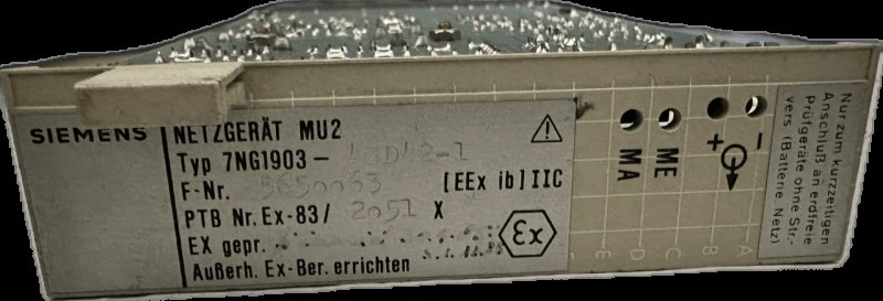 Siemens TELEPERM-NETZGERAET 7NG1903-4BD45-1