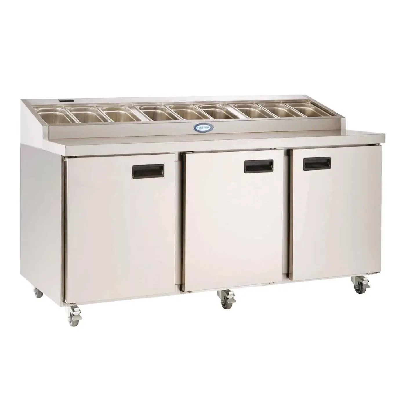 Foster Triple Door Prep Counter Fridge FPS3HR - islandcatering - 1