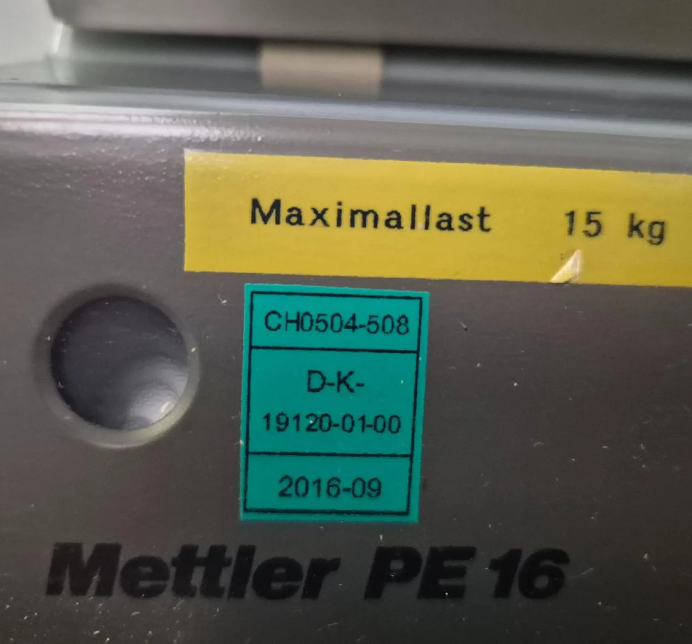 Mettler PE 16 Präzisionswaage - 8