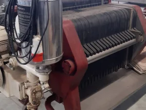 DAL CIN MONOPRESS FILTER PRESS 60X60 WITH 20 PLASTIC PLATES, SECOND-HAND MACHINE