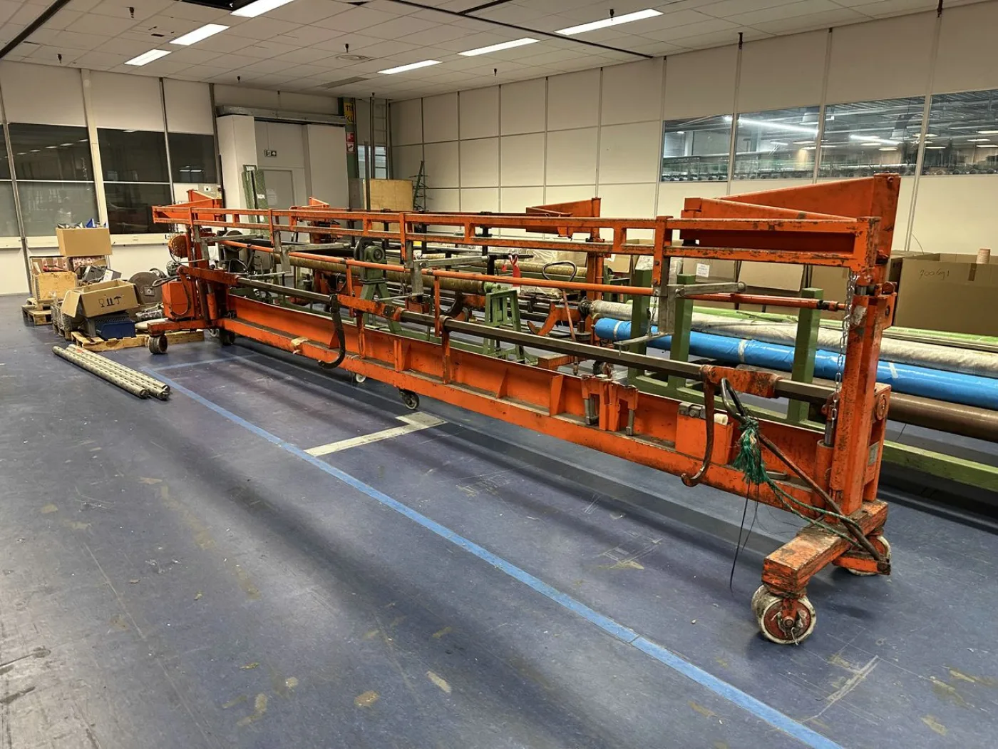 Hubtex - warp beam truck for max 213” (540 cm), type KHW-S - 4