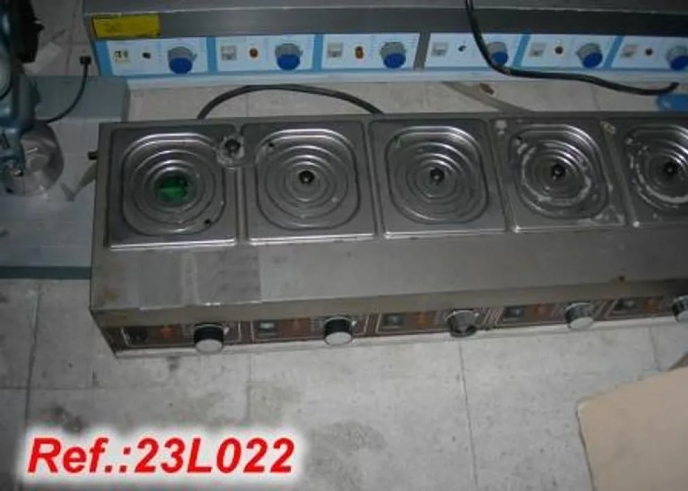 EQUIPO DE BAÑO MARÍA DE 5 CUERPOS