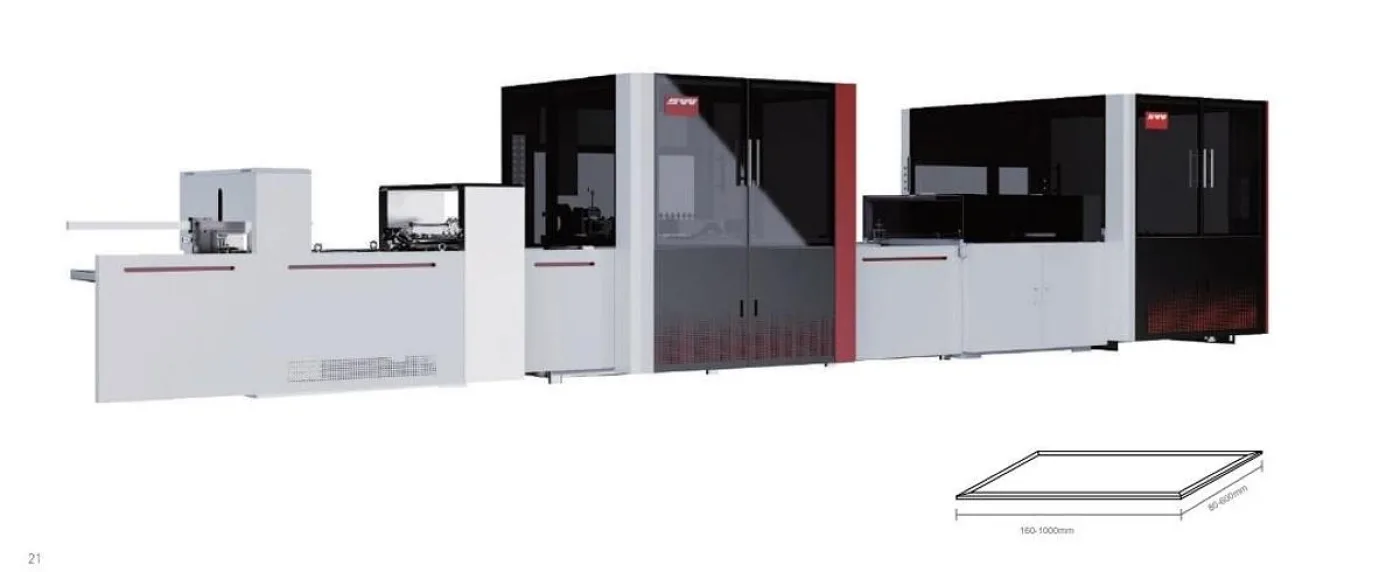 Maquina tapa dura contracolado JDS QFM460YB / JDS QFM600YB - 1