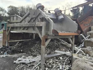 2013 Bruynooghe Stainless Steel Shaker Deck Screener Feeder