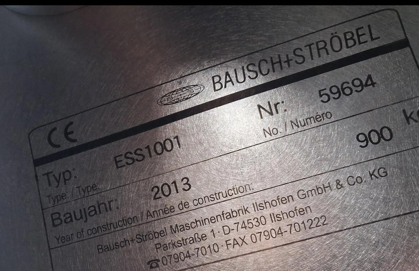 Bausch+Ströbel ES1001 Rundläufer Etikettiermaschine - 4