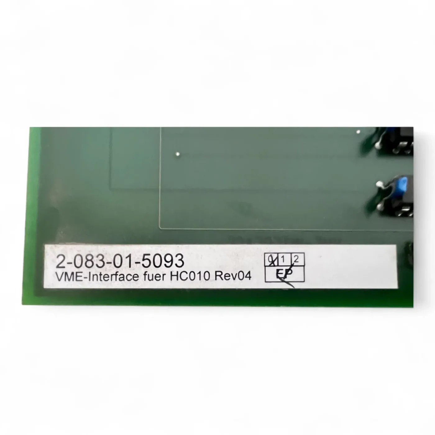 Homag VME Interface f HC010 Rev. 04 Art.Nr. 2-083-01-5093 - 4