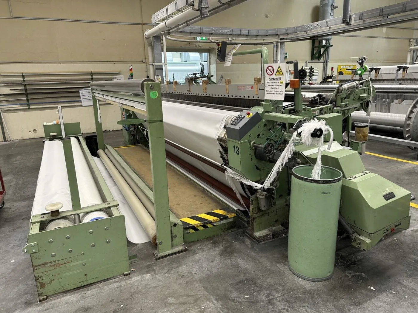 2x Scholze – Bauch - big roll batcher winder, ww 380 cm (153”) - 1