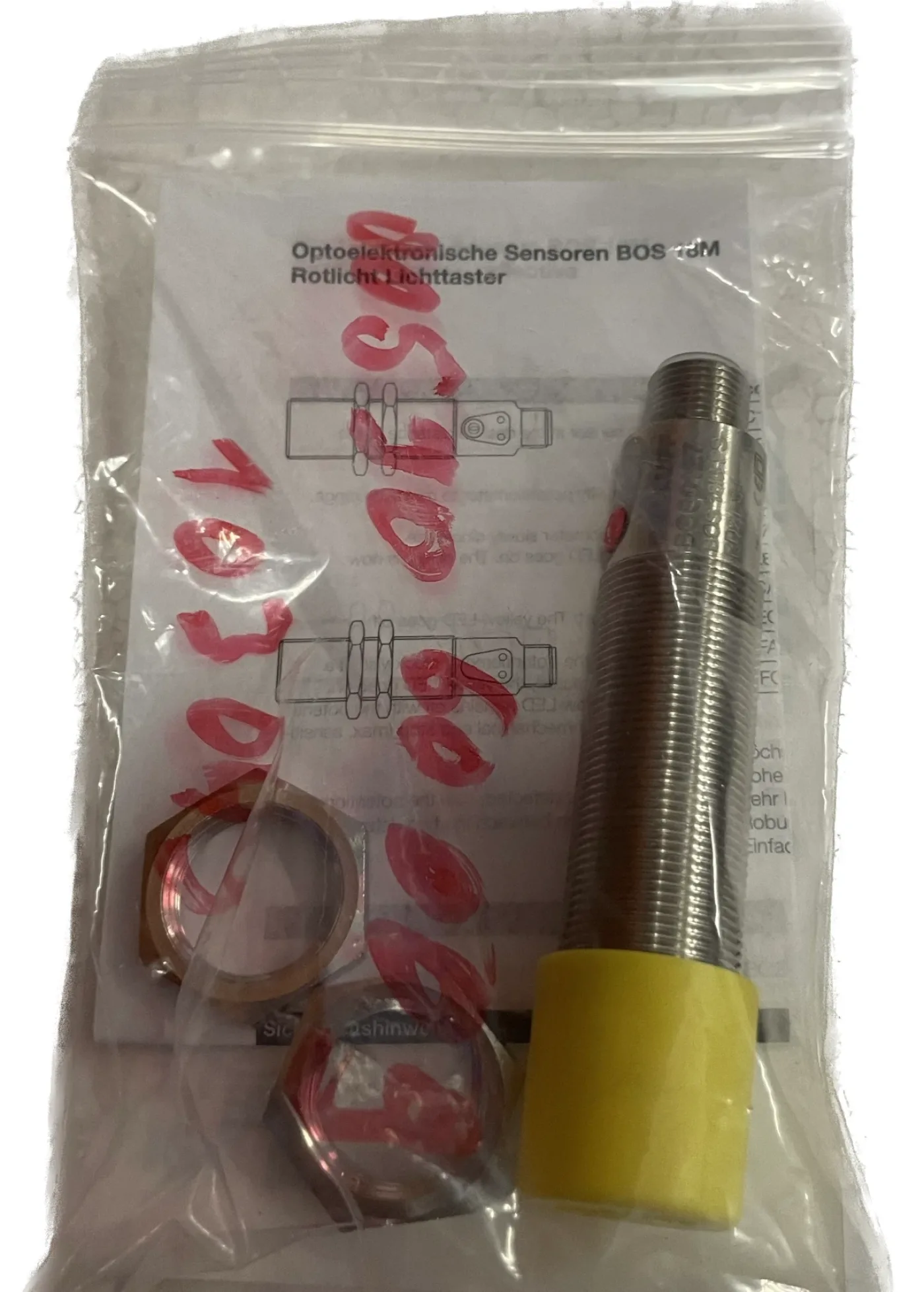 BALLUFF Lichttaster BOS 18M-PS-RD21-S4 - 2