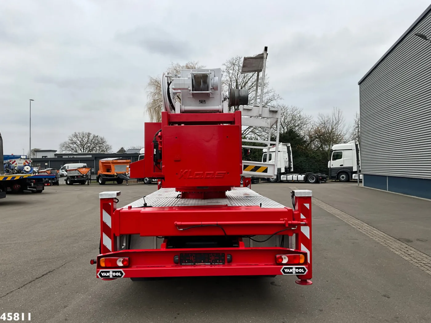 DAF FA 45 CF 220 Klaas 34 meter Dachdeckerkran - 4