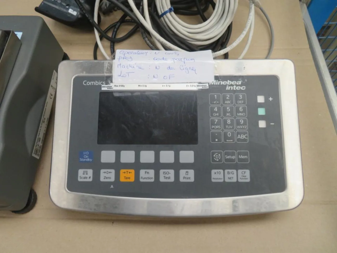 Minebea Intec Bovenden GmbH Minebea Intec Combics 3 ISBBP 6 HCE Scale with Weighing Indicator- Produktion Line - 2
