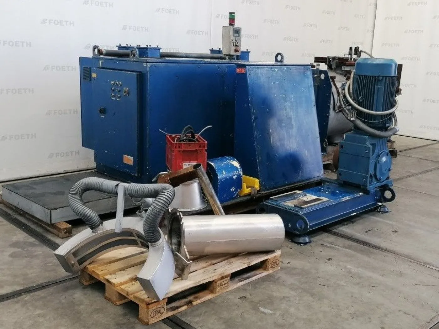 Loedige FKM-1200 D - Powder turbo mixer - 4