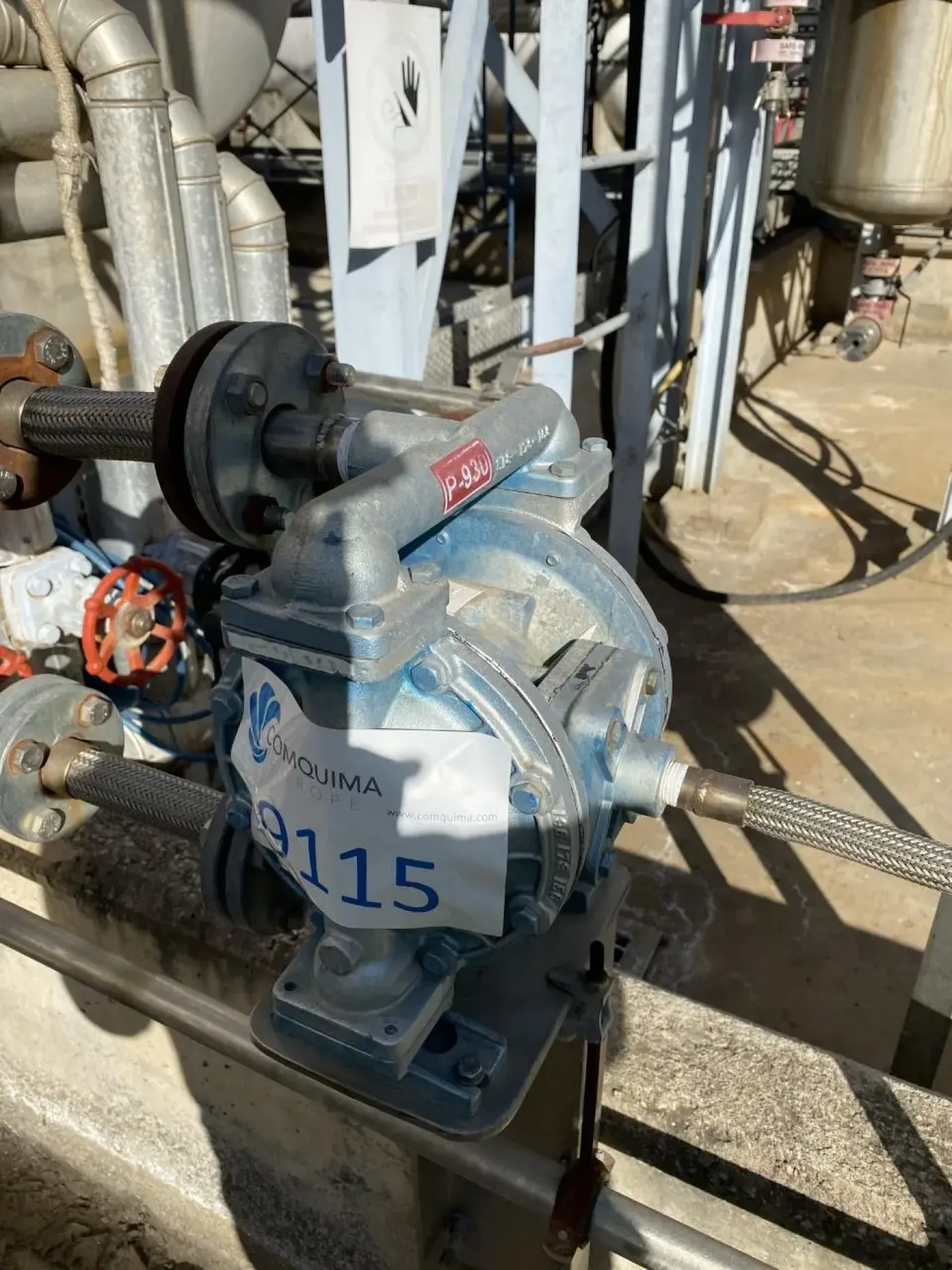 USED AODD SANDPIPER S1F B1ABWANS000 AIR OPERATED DOUBLE DIAPHRAGM PUMP - 1