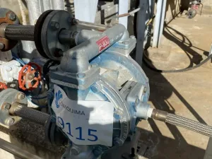 USED AODD SANDPIPER S1F B1ABWANS000 AIR OPERATED DOUBLE DIAPHRAGM PUMP