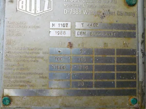 A. Bolz Wangen 11.800 Ltr. - Conical mixer