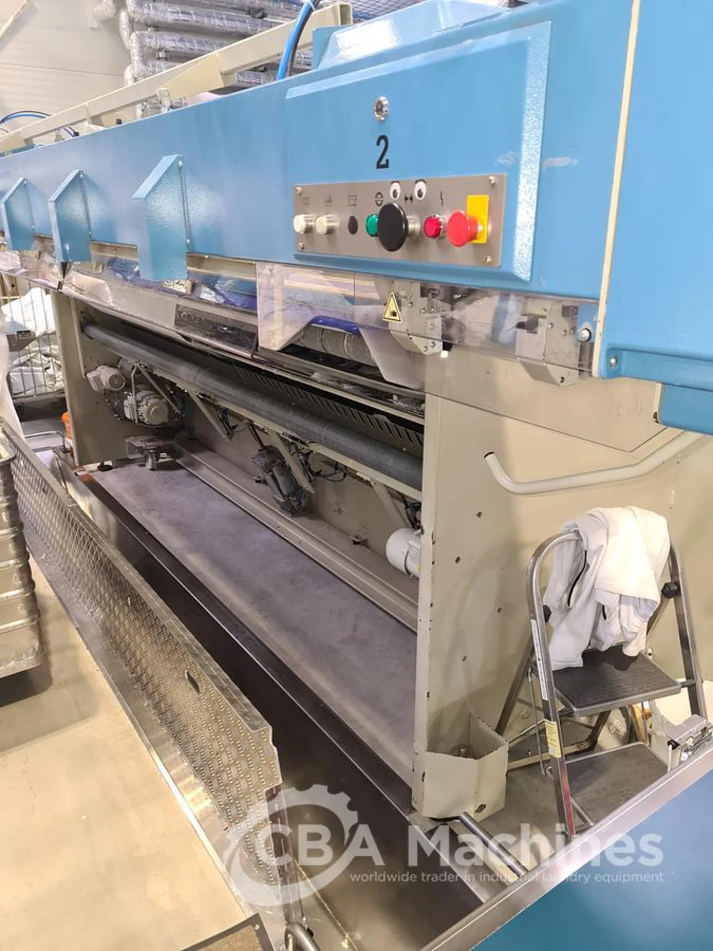 Ironing line Kannegiesser 2 roll 1200 x 3000mm steam year 2005/1997 (649-650-651-652) - 2