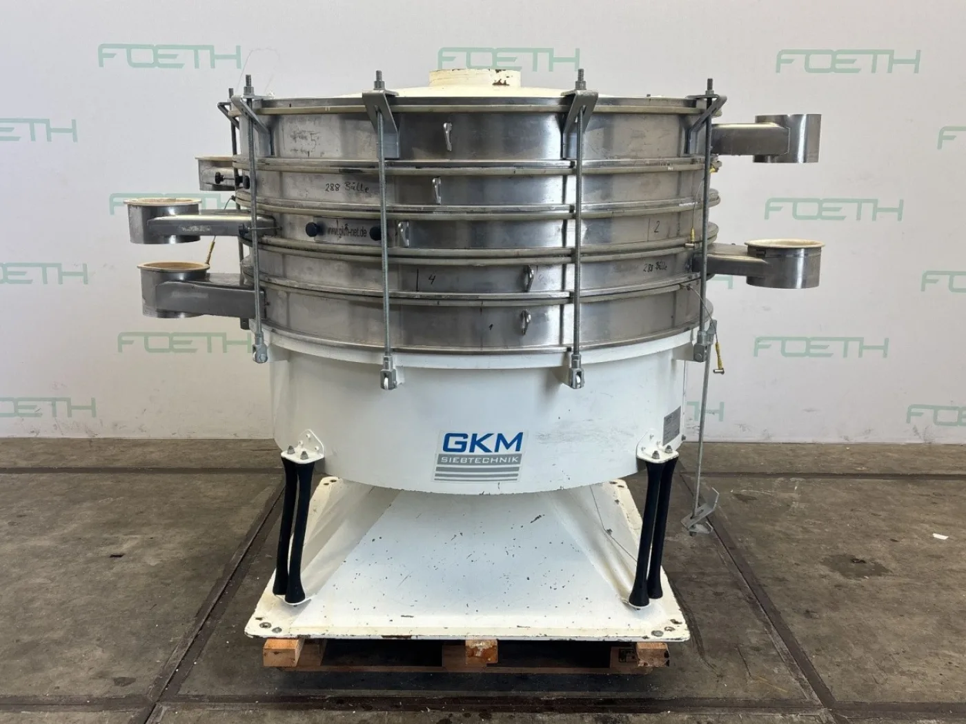 Gkm Siebtechnik KTS-1600/4 - Tumbler screener - 7