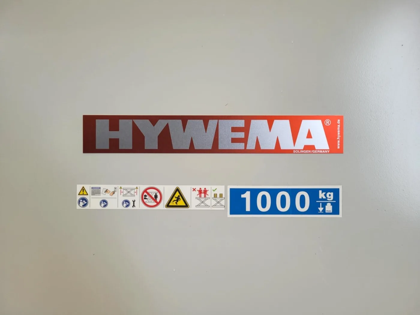 Hywema KV 12-B - Lifting/tilting machine - 4