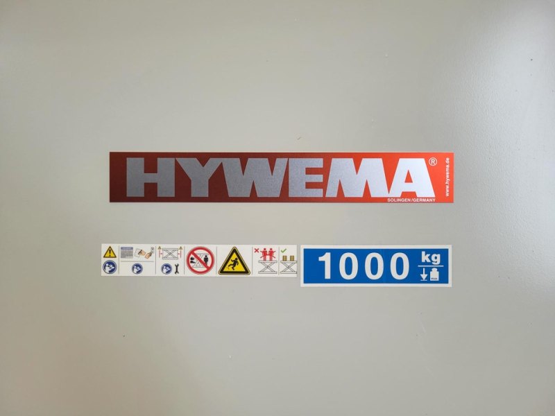 Hywema KV 12-B - Lifting/tilting machine
