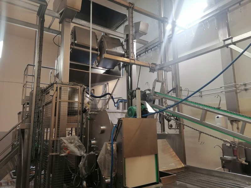 Paunches cleaning and refining system, La Parmentiere 880P & 880RD