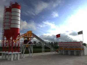 Stationary Concrete Batching Plant — Diamond 60, Titan 100, Magnum 120, Royal 150