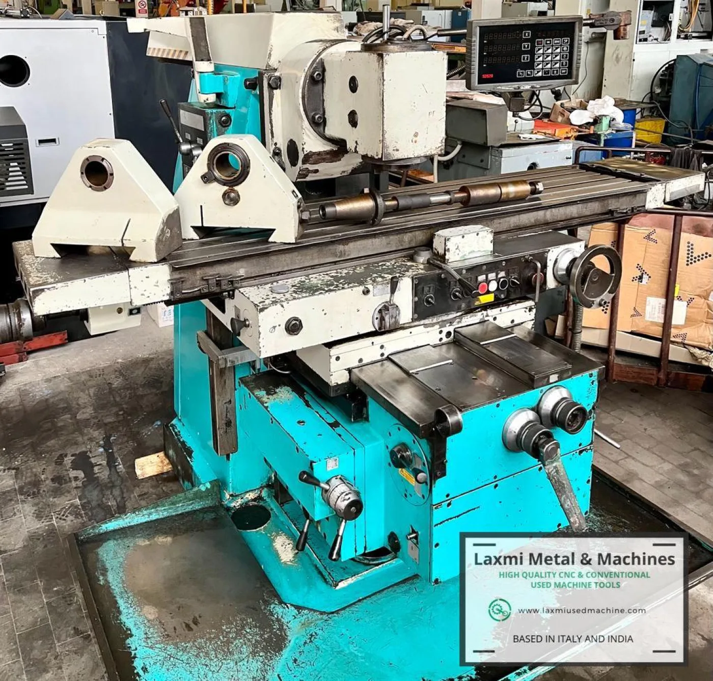 UNIVERSAL MILLING MACHINE, ARSENAL - FU 361 - Laxmi Metal & Machines, Rohtak - 4