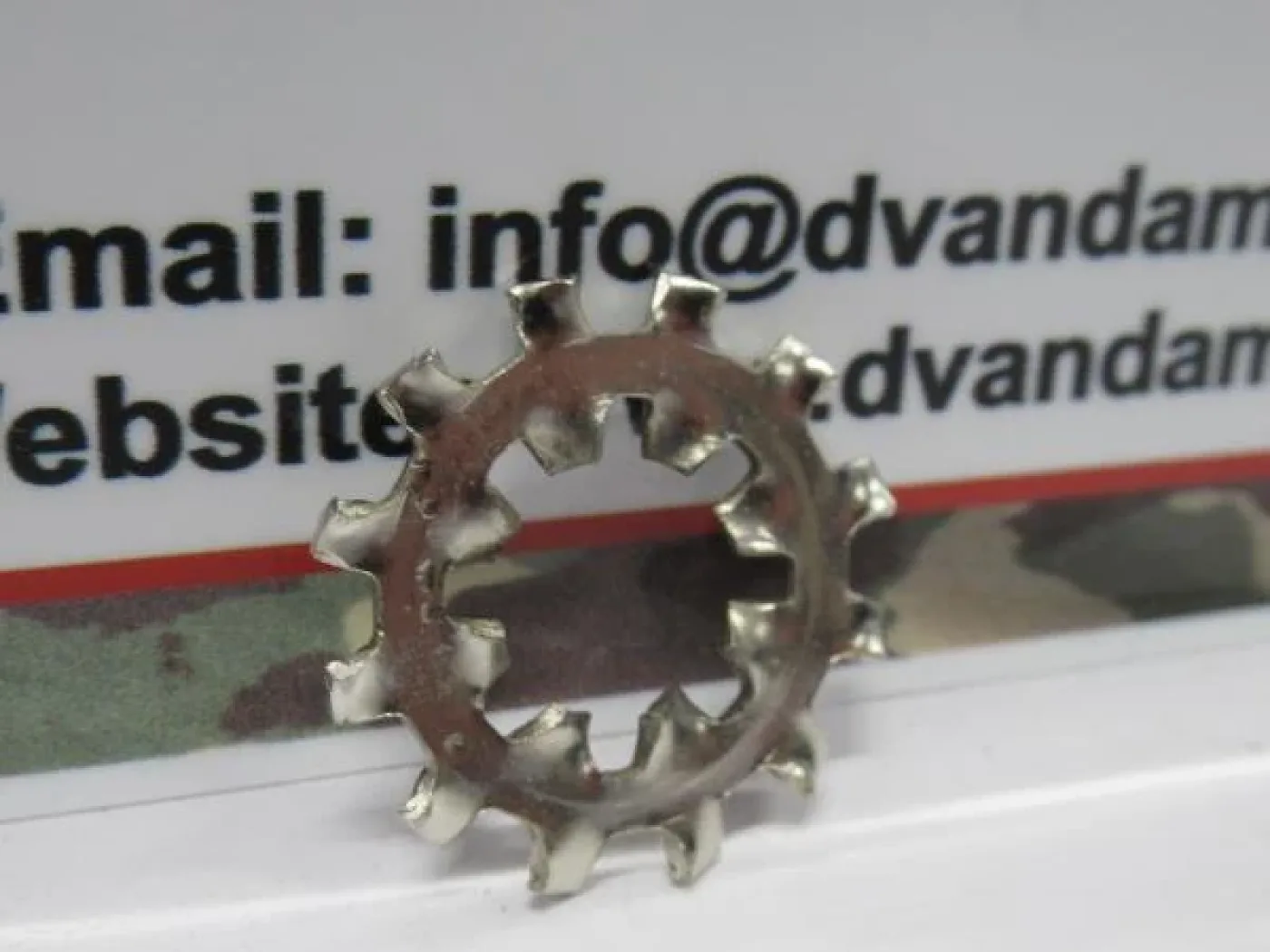 Sluitring gekarteld 3/8'' - 1