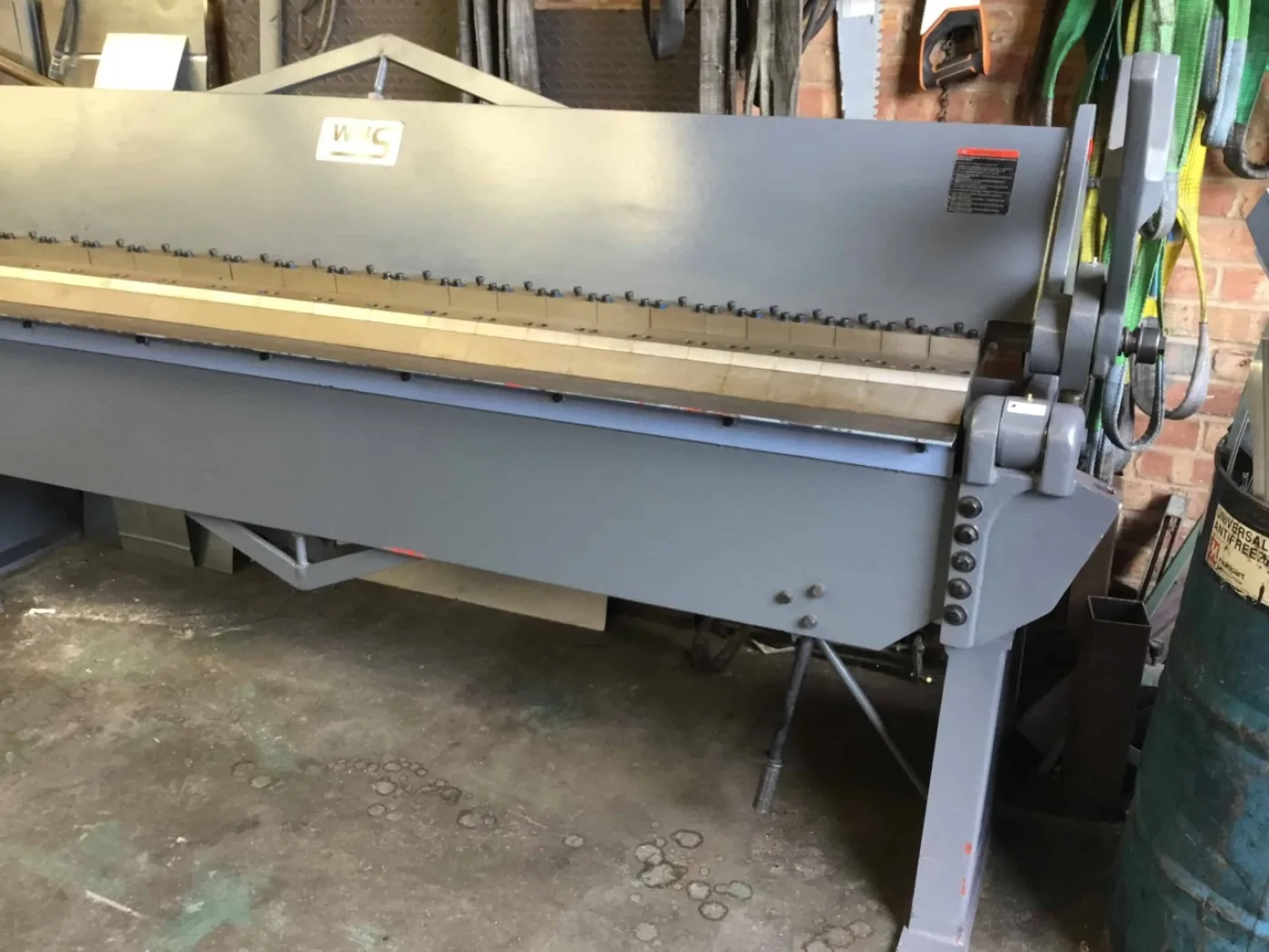 WNS Heavy Duty Box & Pan Folder 2540mm x 2.0mm - WNS - W. Neal Services Ltd - 6