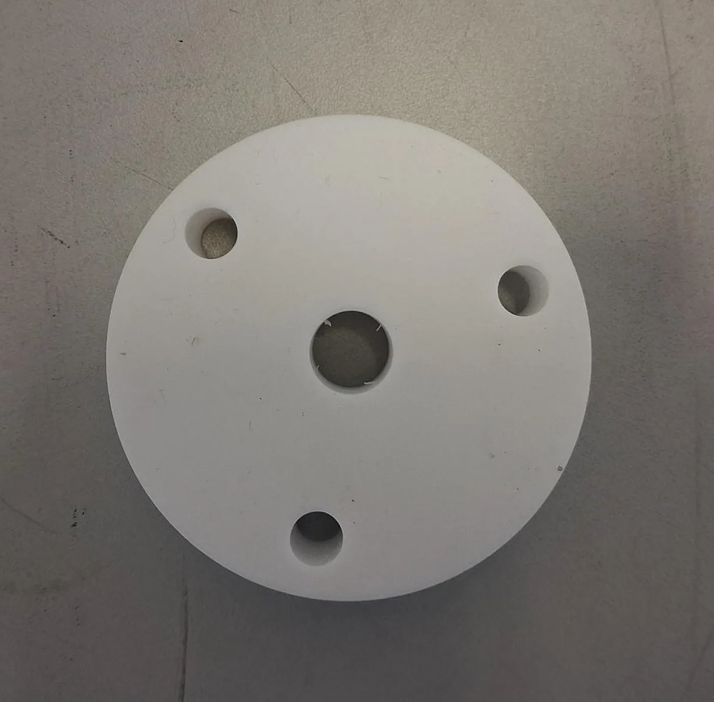 Normag Anschluss- bzw. Adapterplatte aus PTFE - 2