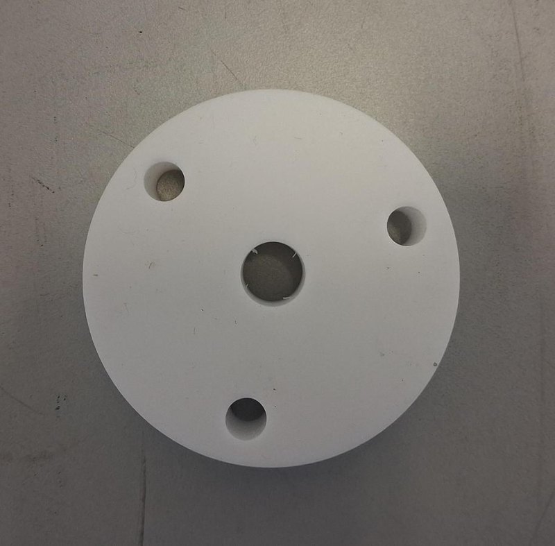 Normag Anschluss- bzw. Adapterplatte aus PTFE