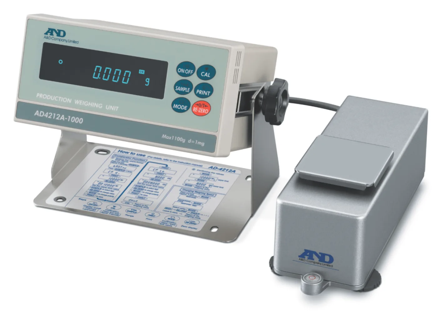A&D AD-4212A-1000 Weigh Module Balance - 1