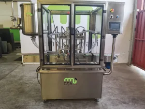 Llenadora automática de 2 pistones con capacidad hasta 1 litro acero inoxidable AISI316L nueva