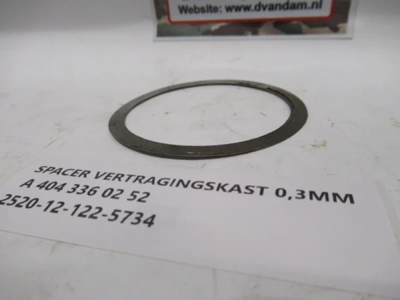 Spacer vertragingskast 0,3MM - 2