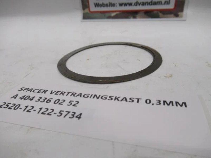 Spacer vertragingskast 0,3MM